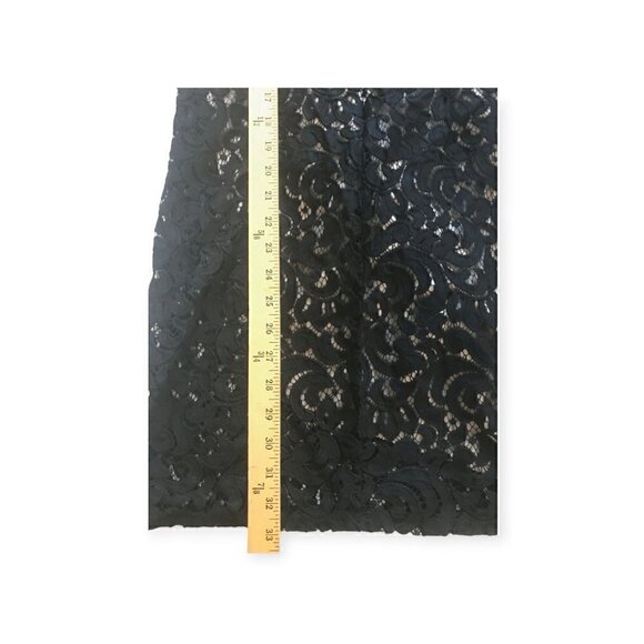 Loft black lace mini dress with Nude Underlay, Size 6 - Picture 11 of 11